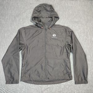 Fossa Jacket Size XL Dark Gray Pebble Beach Embroidered Logo‎ Windbreaker Rain